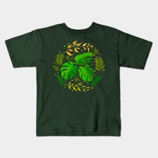 Tropical Leaves Kids T-Shirt